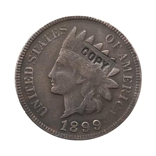 1899 Indian head cents coin copy