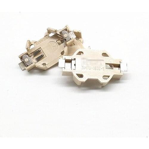 4pcs/lot The original SMTU1632-LF SMD patch battery seat button CR1632