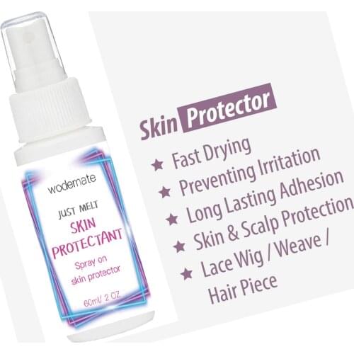 50ml PROFESSIONAL LACE WIG SKIN PROTECTOR PRIMER FOR FRONTAL CLOSURE, WIG TAPE, WEAVE, HAIRPIECE, LACE WIG HAIR SYSTEM