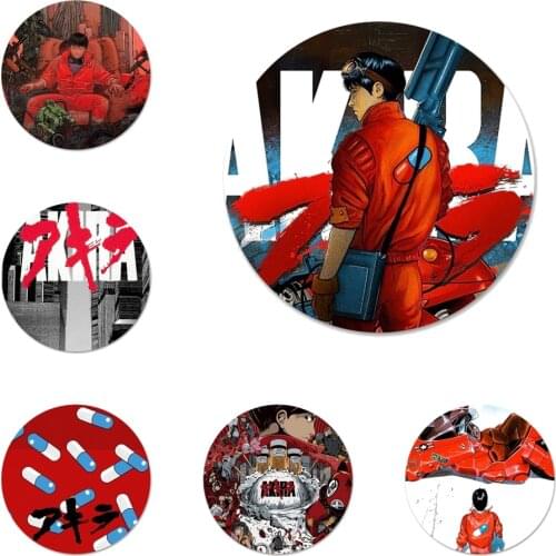 AKIRA Painted Smart Icons Pins Badge Decoration Brooches Metal Badges For Backpack Decoration 58mm