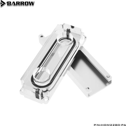 Barrow 2280 22110PCIE SATA M.2 M2 Solid State Drive Water Block HDM2280-PA