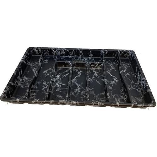 Alberlo 8 Septate Big The Spoon Holder Marble Look