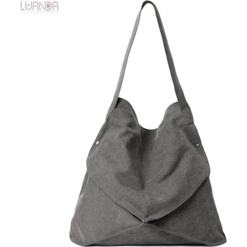 Canvas Totes Bag For Women Simple Womens Bag Designer Top-Handle Bag Fashion Handbags Large Capacity Shoulder Bag For Girls