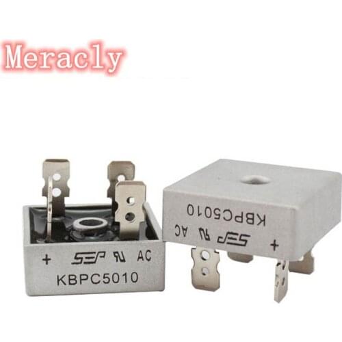 KBPC5010 diode bridge rectifier diode 50A 1000V KBPC 5010 power rectifier diode electronica componentes