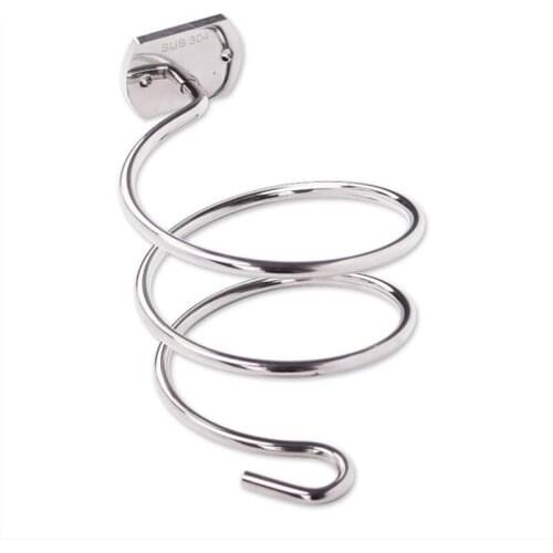 304 stainless steel Wall Mounted Hair Dryer Holder Straightener Storage Organizer Rack Hanger Bathroom Shelf For Hairdryer