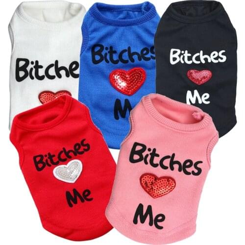 New Summer Pet Dog Clothes for Small Dogs Chihuahua Yorkshire Pug Shirts Cute Dog Vest T shirt Puppy Cat Clothing Pets Products