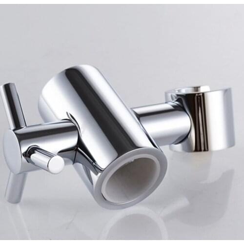 New Zinc Alloy Replacement Hand Held Shower Bracket For Slider Height & Angle Adjustable Sprayer Holder On Slide Bar