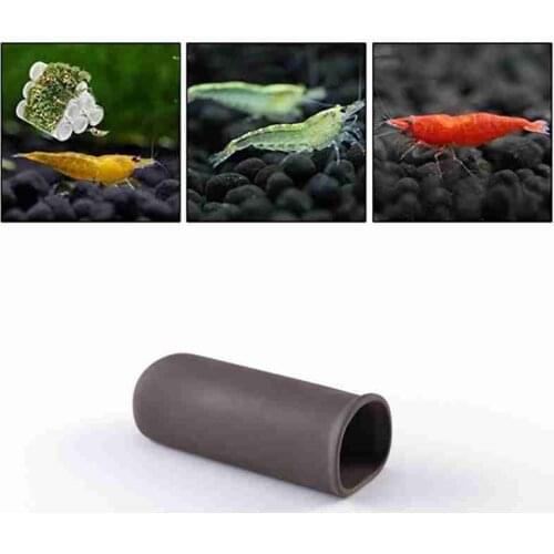 Fish Tank Cave Mini Aquarium Shelter Ceramic Shrimp Spawn Live Hide Breeding Ornament 11cm