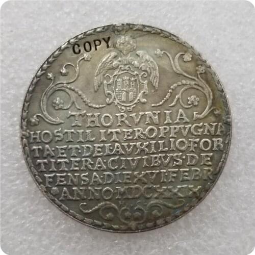 Poland:Talar THORVNIA (Torun) ANNO "MDC" XXIV COPY commemorative coins-replica coins medal coins collectibles
