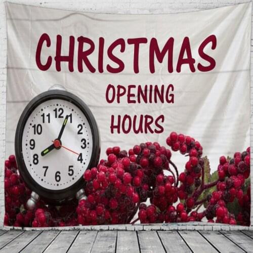 Christmas Tapestry Wall Hanging Bed Spread Beach Towel Table Cloth Yoga Mat 3D New Year House Decoration Living Room Decoration