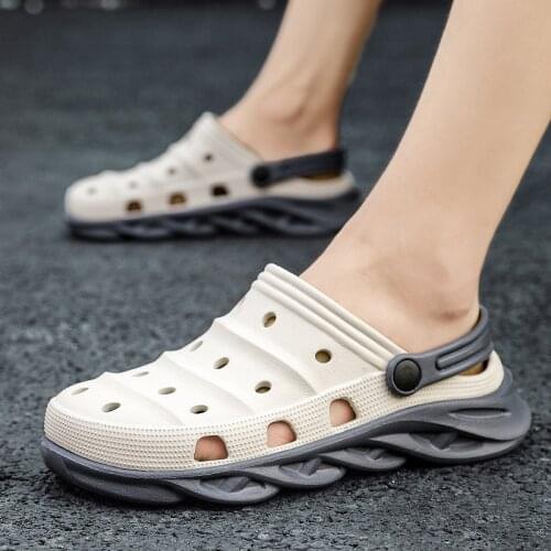 Summer Mens Sandals Slippers Outer Wear Non-slip Personality Mens Beach Shoes Sandals and Slippers Men Slippers Men