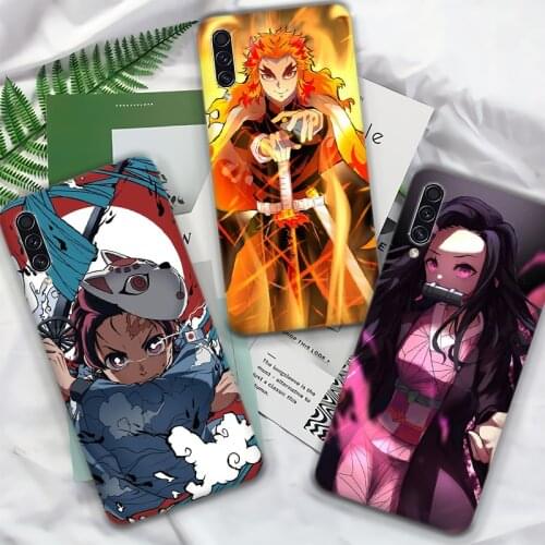 Demon Slayer Silicon Phone Case Forsamsung galaxy a50 a70 a30 a40 a20 a10 galaxi a51 a71 a20e m30s a7 2018 matte soft tpu cases