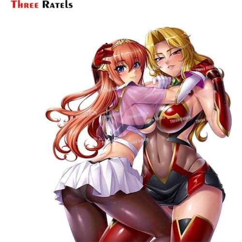 Three Ratels A18 New Design Alicia Viewstream And Maya Cordelia Kangoku Senkan For Car Styling Auto Window Bumper Truck Decal