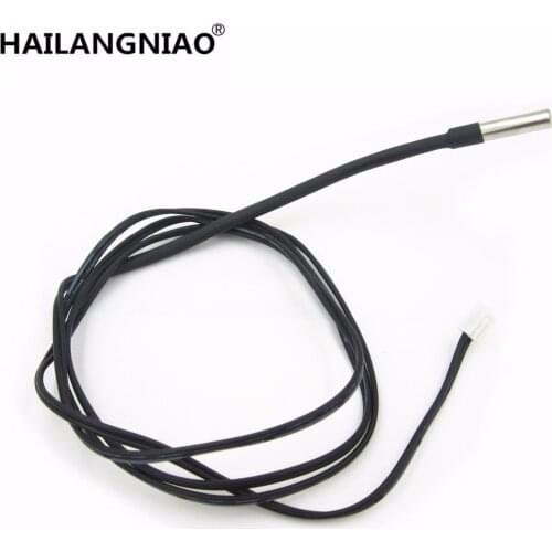 1M NTC Thermistor Temperature Sensor Waterproof Probe Wire 10K 1% 3950 W1209 W1401 cable