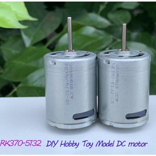 1pc RK370-5132 3V-7.4V high speed high torque DIY micro DC motor, accessories for water bomb toy model modification