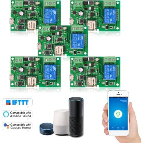 2/3/4/5Pcs EWeLink DC5V 12V 24V 32V Wifi Switch Wireless Switch SV Module Wi-Fi Switches Remote Control Smart Home Domotica