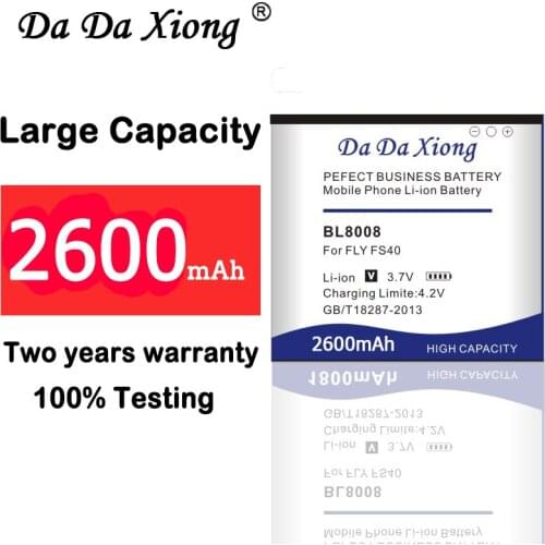 Da Da Xiong 3200mAh BL8008 Battery for Fly FS401 Phone battery