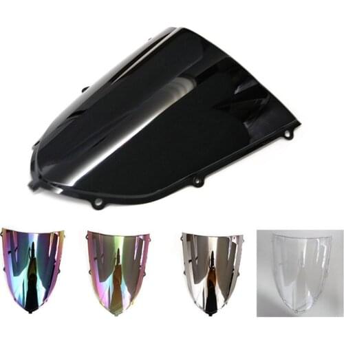 ALLGT New Front Windshield Windscreen Wind Deflectors for Kawasaki ZX10R 2004 2005