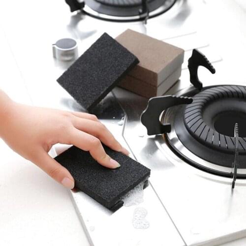 Basupply 3Pcs/lot Nano Rust Remover Sponge Plate Cleaning Sponge Cleaning Tool for Removing Rust Dirt Pan Brush Kitchen Tool