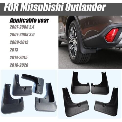 Mud flaps For Mitsubishi Outlander mudguards Mud Flap fender splash guards car Outlander accessories auto styling 2007-2020