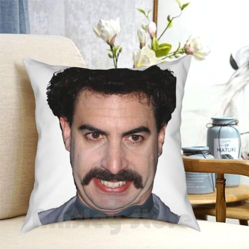 Pillow Case Printed Home Soft DIY Pillow cover Sacha Baron Cohen Ali G Grimsby Bruno Comedy British Kazakhstan Uk Funny