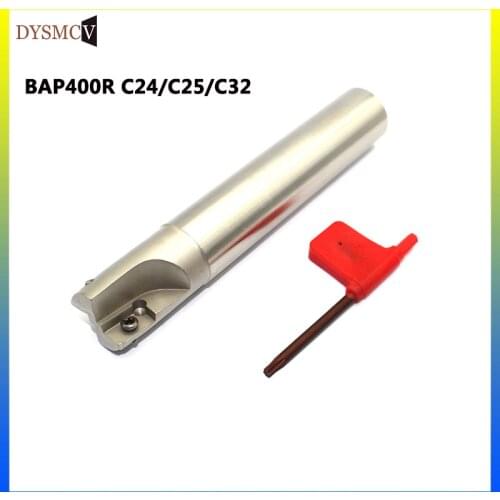 BAP400R C24 C25 C32 Milling Lengthened Handle Working Wholesale Alloy Cnc Hardened mill tools Aseismic Rod Machine Inserts