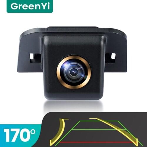 GreenYi Trajectory 170° AHD Car Rear View Camera for Toyota Prius 2011-2014 Night Vision Reverse Reversing 4 pin Vehicle Parking