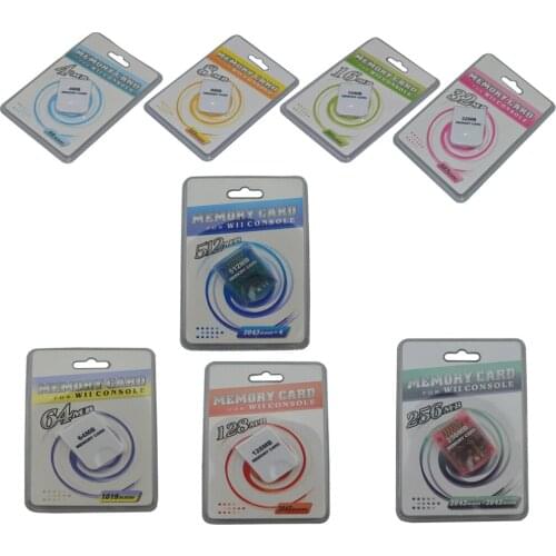 For Wii Memory Storage Card Saver For Nintend For Wii For N-GC Xmas Gifts