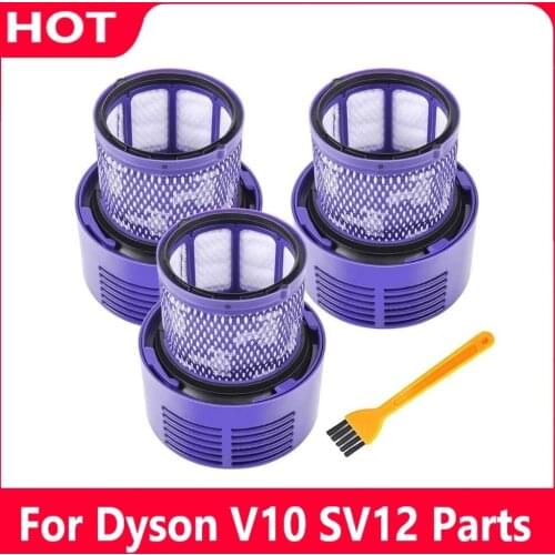Washable HEPA Filter Spare Parts Unit for Dyson V10 SV12 Cyclone Animal Absolute Total Clean Vacuum Cleaner Filters Accessories