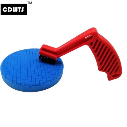 2020 New Buffing Pads Polishing Sponge Cleaning Tools Remove Wax Residue Foam Pad Conditioning Brush