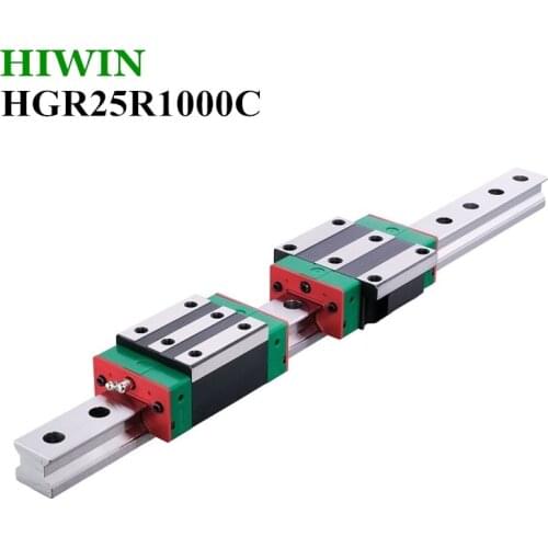 New Original HIWIN HGR25R1000C Linear Rail 23mm width HGR25 1 meter 1000mm length linear motion guide rail HGR25R1000C