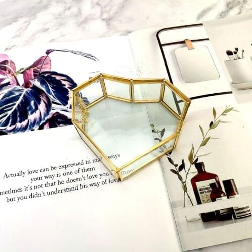 Wedding Ring Box Storage Box Glass Terrarium Jewelry Box Greenery Glass Ring Bearer Succulent Ring Box for Wedding Ceremony Box