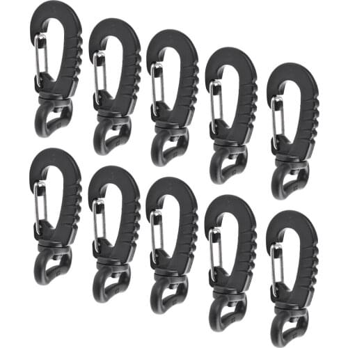 10 Pieces Plastic Swivel Snap Hook, Lobster Clasp for Needlework