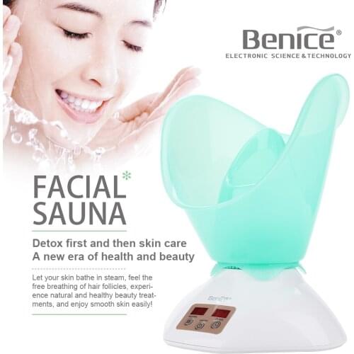 Professional Facial Steamer Machine Dilute Fine Lines Deep Cleaning Pore Nano Ionic Sprayer Spa Sauna Skin Care Tools
