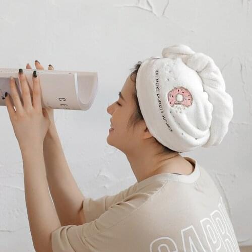 Super Absorbent Cap Magic Hair Fast Drying Salon Towel Hat Microfibre Quick Dry Turban for Quick-drying Bath Shower Pool Wrap