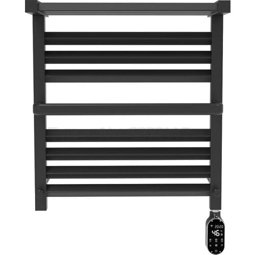 Intelligent constant temperature carbon fiber heating towel rack household drying sterilization bath towel rack storage rack