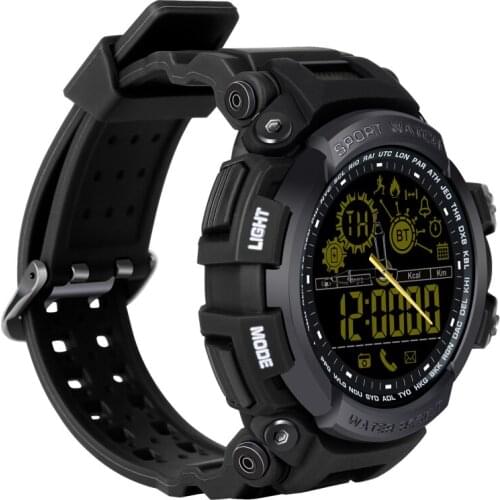 DX16 Waterproof digital smart watch, sports night vision smart fitness band