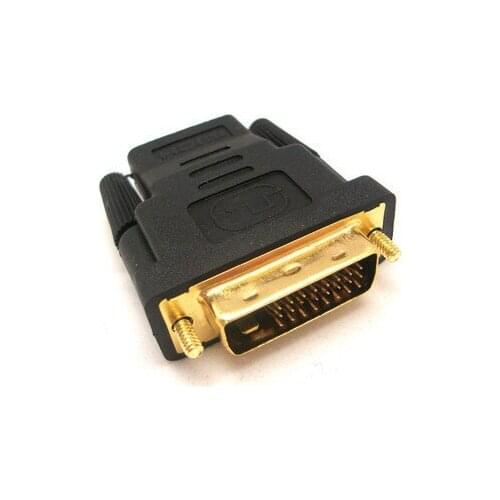 1 + 24-pin HDMI adapter DVI to HDMI interfaces DVI male pin DVI to HDMI socket contact