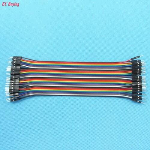 1sets/lot Dupont Line 40P-40P Male to Male Dupont Cable 22cm Solderless Flexible Breadboard Jumper wires Cable