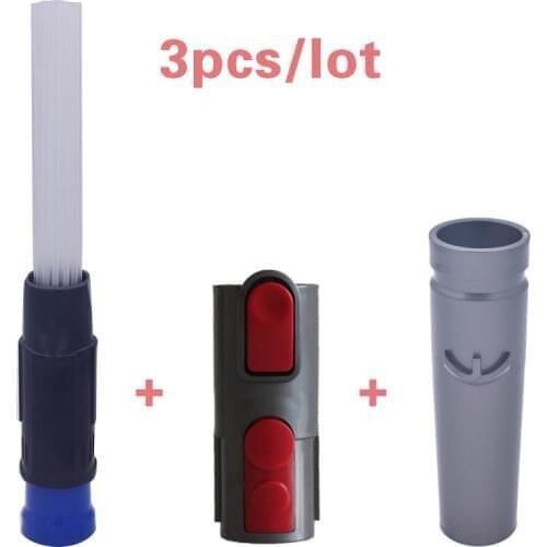 2 PCS Cleaning Tool Brush Tip Adapter Kit for Dyson V8 V10 V6 DC35 DC61 DC62 Vacuum Cleaner Dust Multifunction Tool