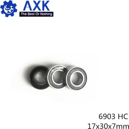 6903 Hybrid Ceramic Bearing 17x30x7 mm ABEC-1 ( 1 PC ) Bicycle Bottom Brackets & Spares 6903RS Si3N4 Ball Bearings