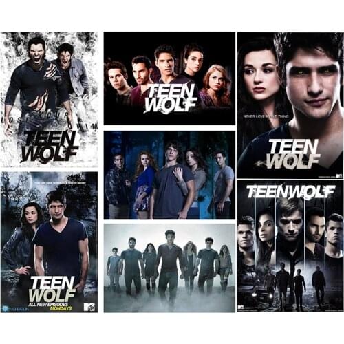 NEW Movie Teen Wolf character 5D diamond painting diy full square round diamond embroidery cross stitch living room gift