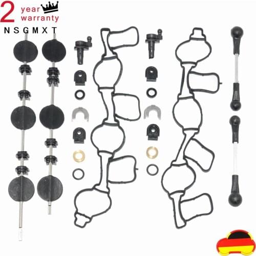 AP01 New INTAKE MANIFOLD SWIRL FLAPS For Audi A4 A5 A6 A8 Q5 Q7 VW TOUAREG Phaeton 2.7 3.0TDI GASKET KIT 059129711 & 059129712