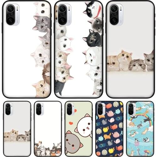 Cartoon pet cat Phone Case For Xiaomi Redmi Note 10X 9 8 7 6 5 Plus 4 4X Pro 8A 7A S2 6A 5A K30 K20 TPU silicone Fashion Cover