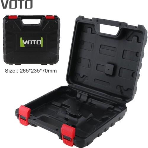 VOTO Power Tool Suitcase 12V Electric Drill Dedicated Load Tool Box with 255mm Length and 235mm Width for Electric Screwdriver