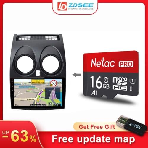 For KIA Sportage car radio android 32GB GPS map Navigation SD card