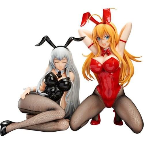 29cm Anime Ikkitousen sonsaku hakufu chyouun shiryuu Bunny Girl sexy Girl figure PVC Action Figures toys Anime figure Toys gifts