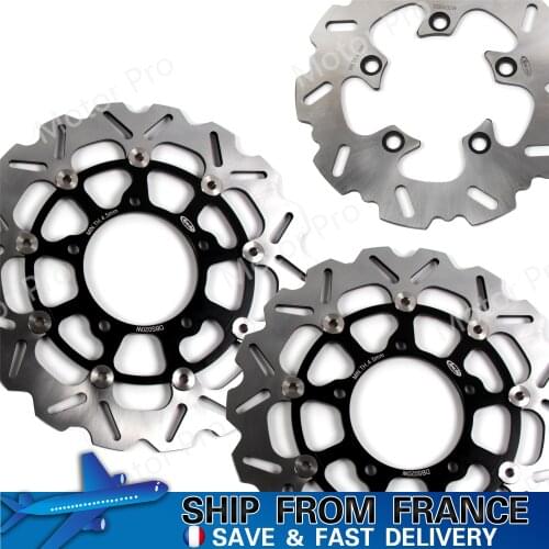 France Stock For Suzuki GSXR 1000 2005 - 2008 Front Rear Brake Disc Disk Rotor Kits Motorcycle 2006 2007 GSX R GSX-R GSXR1000