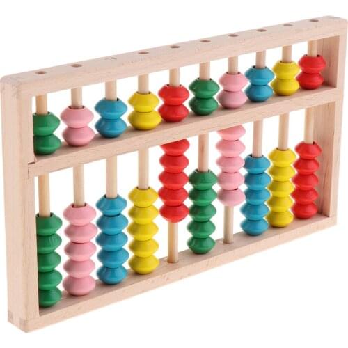 Abacus Calculator - Addition and Subtraction Teaching Toy - Early Educational Tool for Math Learning and Visual Development
