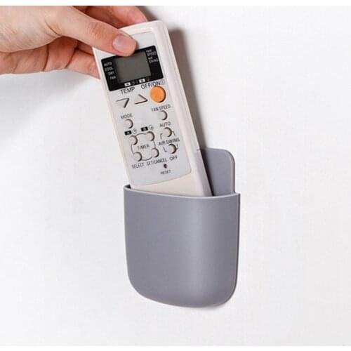 Wall-mounted Remote Control Storage Box Practical Storage Phone High Quality Free Punch Wall Mounted Organizer To Save Space